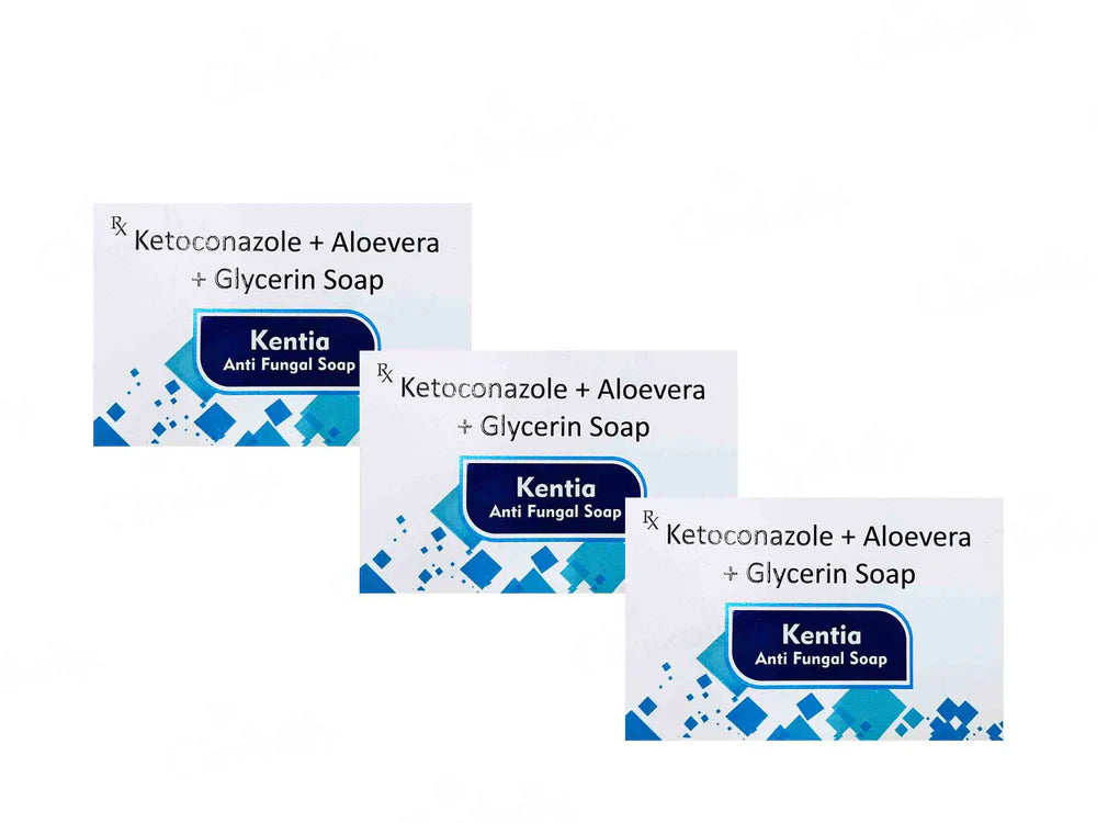 Kentia Anti Fungal Soap ( 3 x 75 gm )