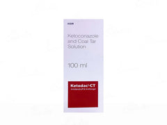 Ketodac-CT Anti Dandruff & Anti-Fungal Solution(100 ml)