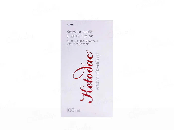 Ketodac Anti Dandruff & Anti-Fungal Lotion(100 ml)
