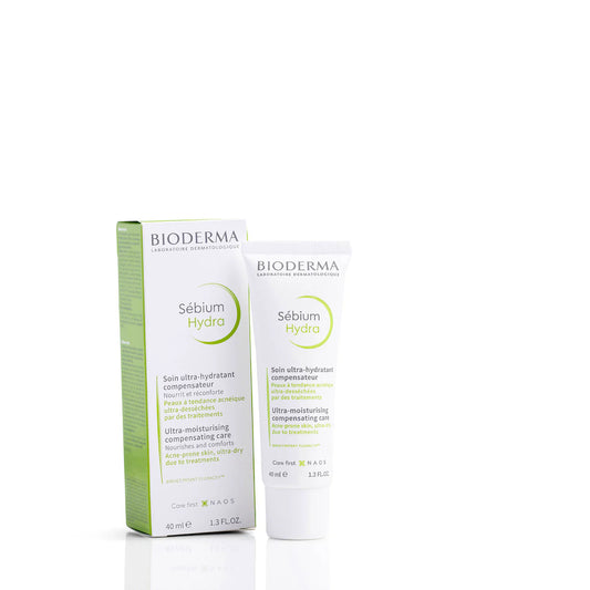 Bioderma Sebium Hydra Moisturiser | Skin Moisturiser Acne Prone Skin