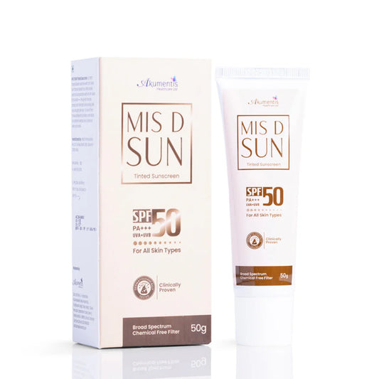 Mis D Sunscreen Tinted Sunscreen SPF 50 PA+++