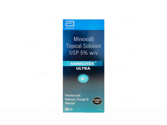 Minichek Ultra 5% Topical Solution (60ml)