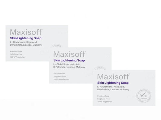 Maxisoft Skin Lightening Soap(3 x 75 gm)