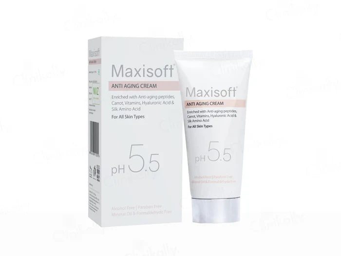 Maxisoft pH 5.5 Anti Aging Cream(50 gm)