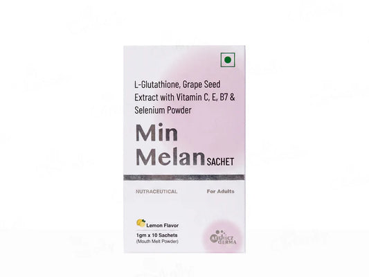 Min Melan Nutraceutical Sachet - Lemon Flavour (10 Sachets )