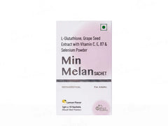 Min Melan Nutraceutical Sachet - Lemon Flavour (10 Sachets )