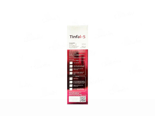 Tinfal-5 Topical Solution (60 ML)