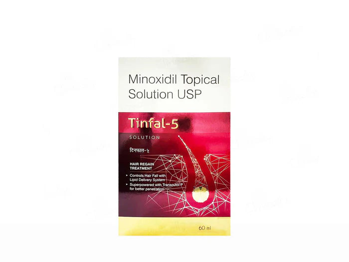 Tinfal-5 Topical Solution (60 ML)