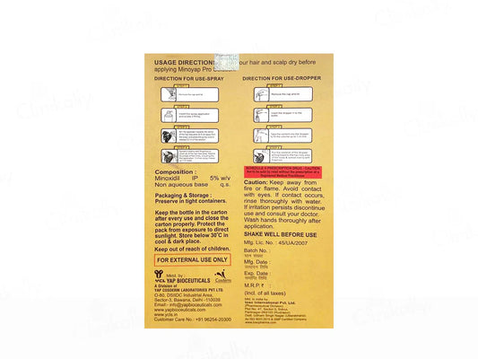 Minoyap Pro Topical Solution ( 60 ML )