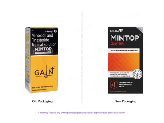 Mintop Gain+ 10 Hair Restore Formula Kit (60ML)