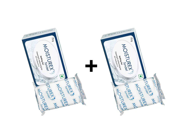 Moisturex Syndet Bathing Bar(2 x 75 gm)