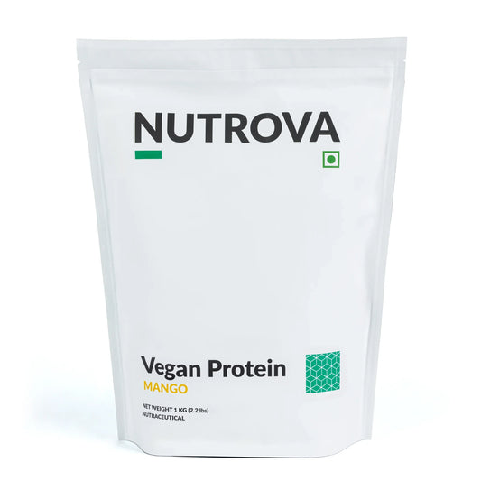 NUTROVA VEGAN PROTEIN MANGO FLAVOUR(1KG)