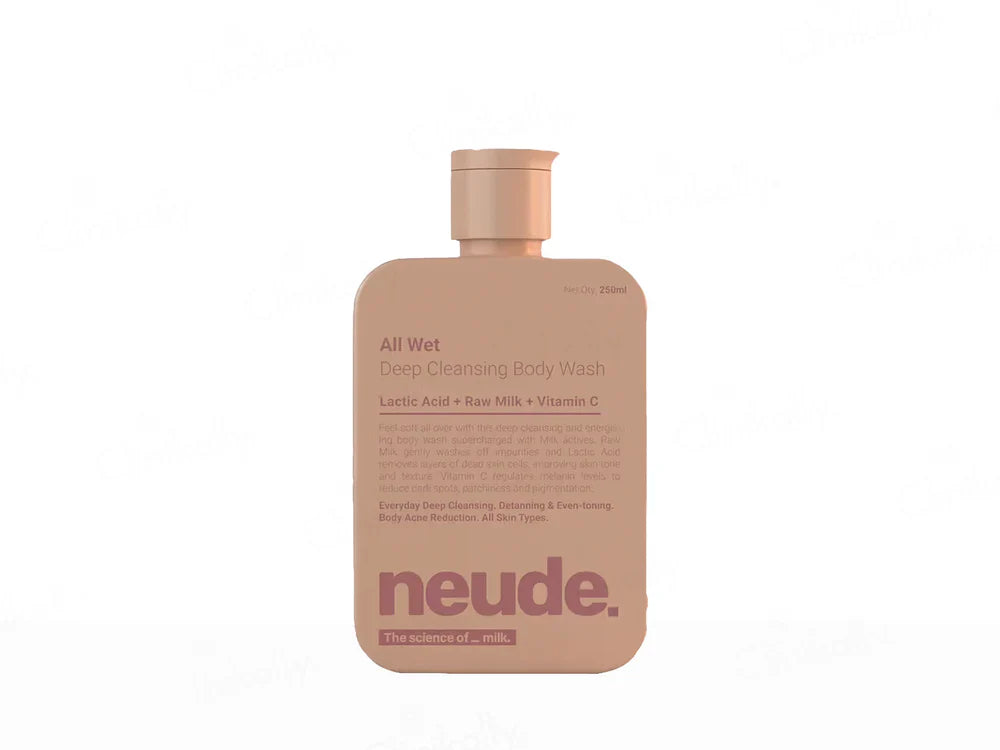 Neude All Wet Deep Cleansing Body Wash ( 250 ML )