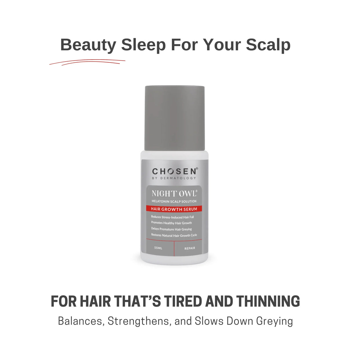 Night Owl® Melatonin Scalp Lotion 55ml