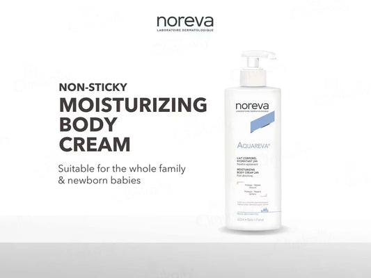 Noreva Aquareva 24H Moisturizing Body Cream ( 400 ML )