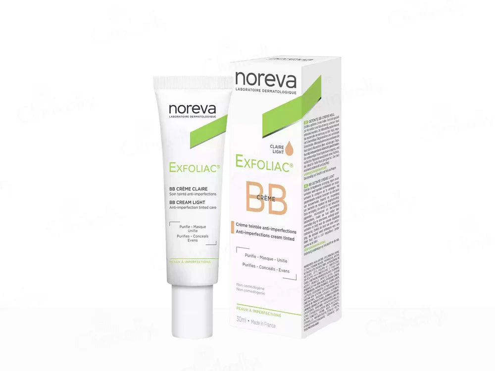 Noreva Exfoliac BB Anti-Imperfections Tinted Cream - Claire Light ( 30 ML )