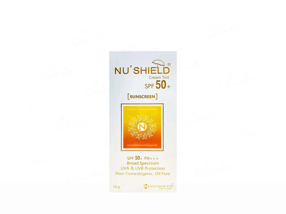 Nushield Cream Tint Sunscreen SPF 50+ ( 50 GM )