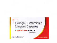 Omegaswiz Nutraceutical Soft Gelatin Capsule(10 Capsules)
