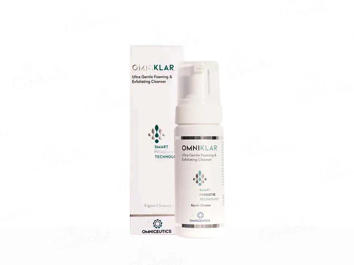 Omniklar Ultra Gentle Foaming & Exfoliating Cleanser(100 ml)
