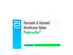 Pankreoflat 170mg/80mg Tablet (15 Tablets )