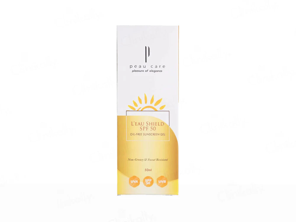 Peau Care L'eau Shield Oil Free Sunscreen Gel SPF 50 (50ML)