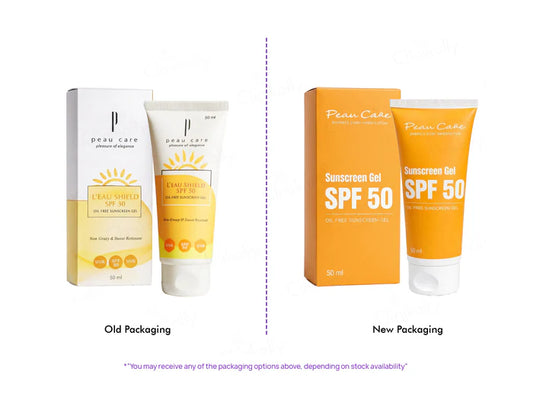 Peau Care Oil Free Sunscreen Gel SPF 50 ( 50ml)