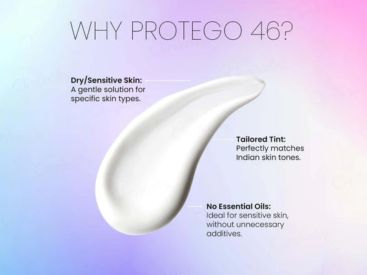 Peau Care Protego-46 Hybrid Mineral Sunscreen SPF 46 PA++++