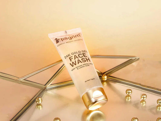 Pilgrim 24K Gold Gel Face Wash ( 80 ML )