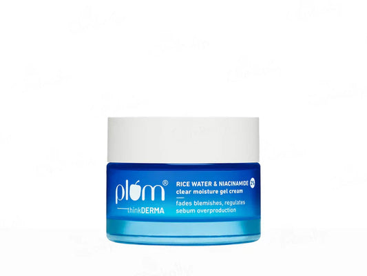 Plum 2% Niacinamide Clear Moisture Gel Cream With Rice Water ( 50 GM )