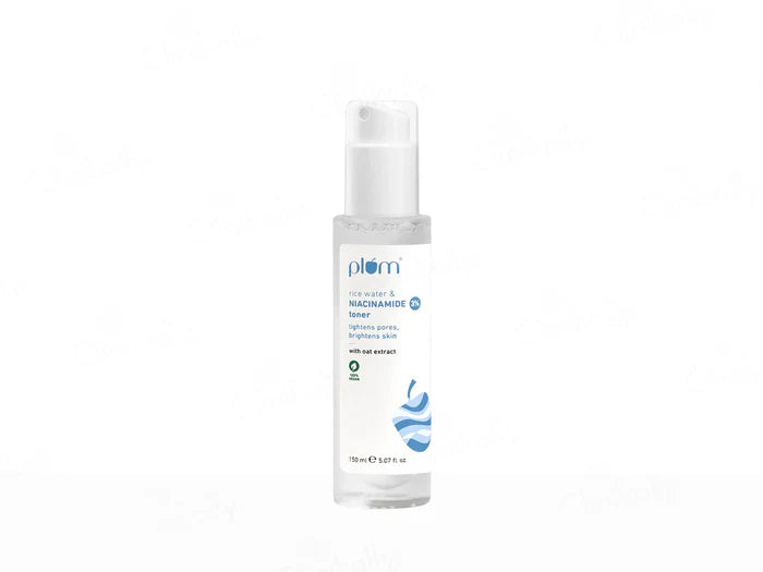 Plum 3% Niacinamide Face Toner With Rice Water & Oat Extract ( 150 ML )