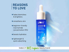 Plum 5% Niacinamide Face Serum With Rice Water & Amino Acid Complex ( 30 ML )