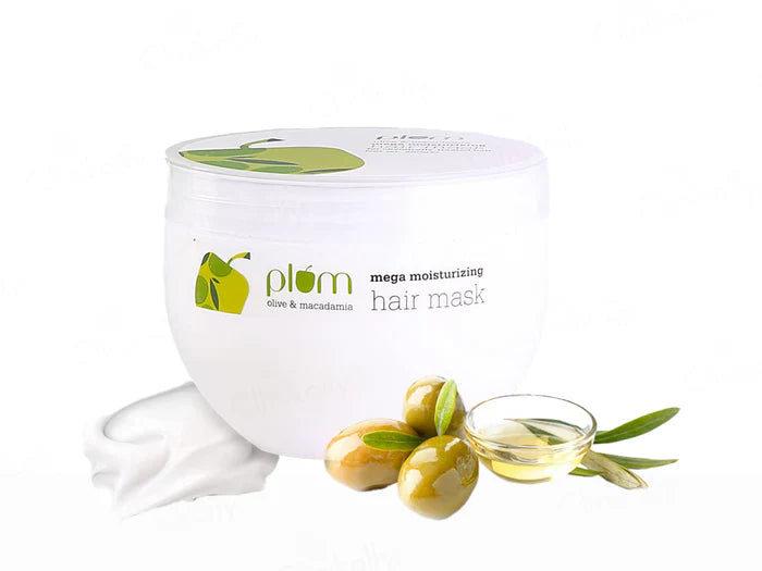 Plum Olive & Macadamia Mega Moisturizing Hair Mask ( 250 GM )