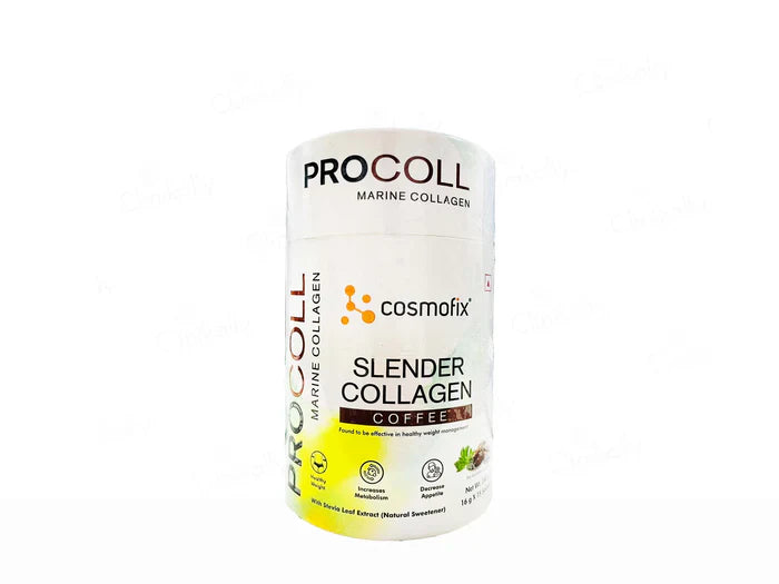 Cosmofix Procoll Slender Marine Collagen - Coffee Flavour(15 x 16 gm)