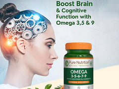 Pure Nutrition Vegan Omega 3-5-6-7-9 Veg Softgel ( 30 Softgels )