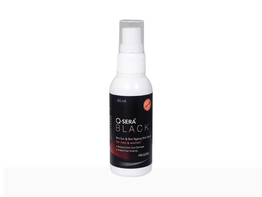 Q-Sera Black Serum Anti Sun & Anti Ageing Hair Serum ( 60 ML )