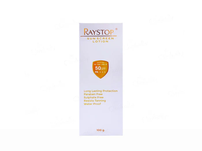 Raystop Sunscreen Lotion SPF 50 PA+++(100 GM )