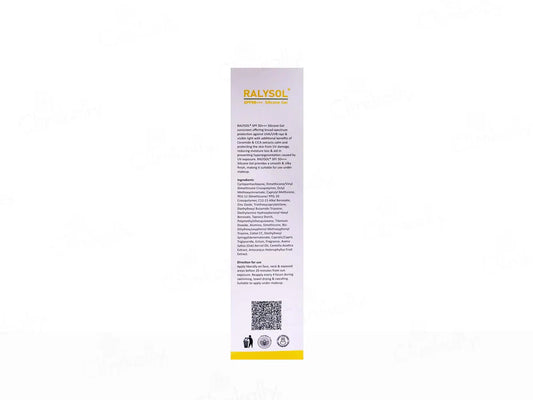 Ralysol Silicone Sunscreen Gel SPF 50+++  ( 75 GM )