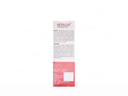 Skinmedis Retinext Revitalising Serum ( 30 ML )