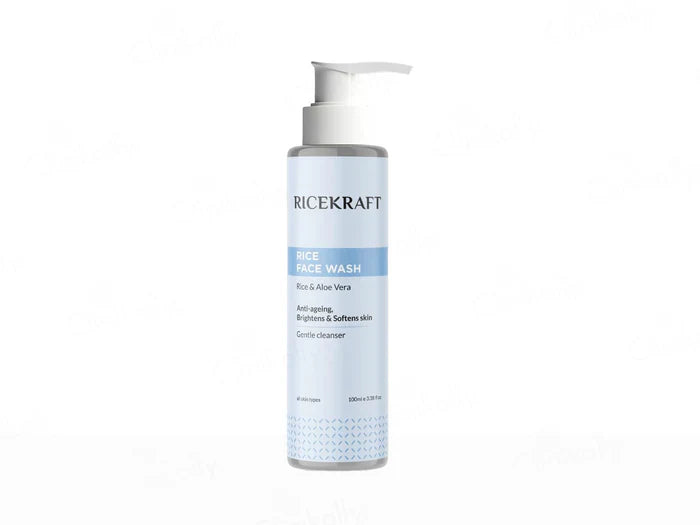 RiceKraft Rice & Aloe Vera Gentle Cleanser Face Wash ( 100 ML )
