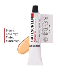 SAFESCREEN® TINTENSE® T1 (Bisque) Tinted Sunscreen Lotion PA++++ SPF 50+ (40ml)