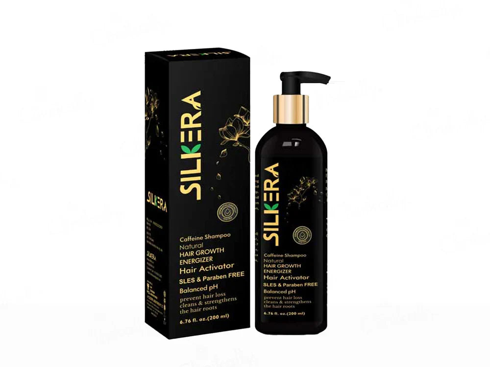Silkera Natural Caffeine Hair Growth Energizer Shampoo ( 200 ML )