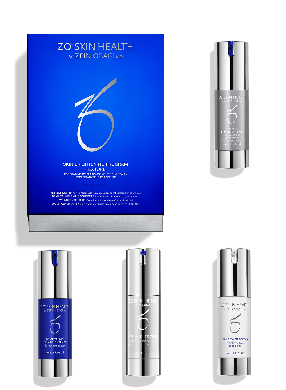 ZO OBAGI SKIN BRIGHTENING+ TEXTURE KIT