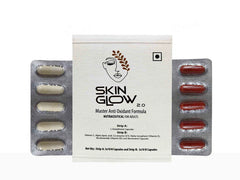 Skin Glow 2.0 Master Anti Oxidant Formula Nutraceutical Capsule For Adults(1 Kit)