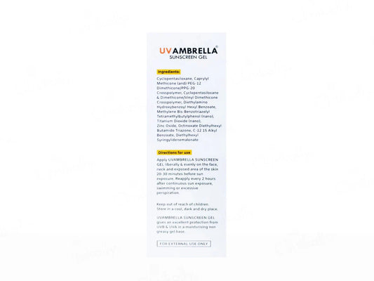 SkinOcean UVambrella Ultra-Matte Dry Touch Sunscreen Gel SPF 50 PA++++ ( 60 GM )
