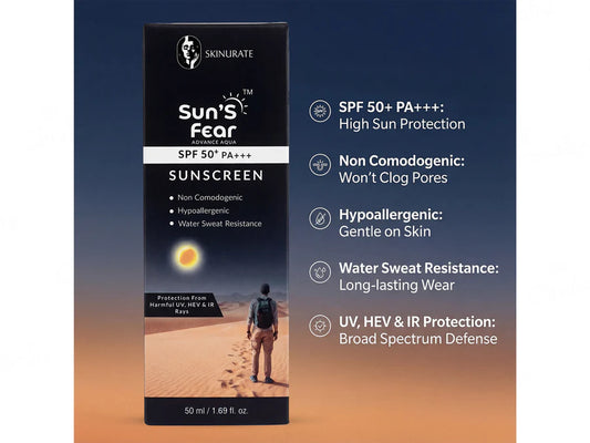 Skinurate Sun's Fear Advance Aqua Sunscreen SPF 50+ PA+++(50ml)