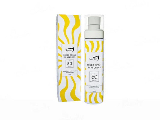 Skyntox Sheer Spray Sunscreen SPF 50 PA++++(80 ml)