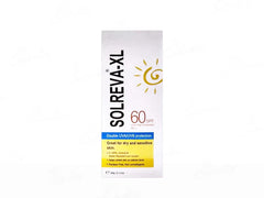 Solreva-XL Physical Sunscreen SPF 60 PA+++(60 gm)