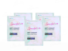 Sparkel Glow Anti-Oxidant Facial Sheet Mask(5 Sheet Masks)