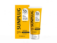 Sunplug Silicone Anhydrous Matte Finish Sunscreen Gel SPF 55 PA+++(50 ml)