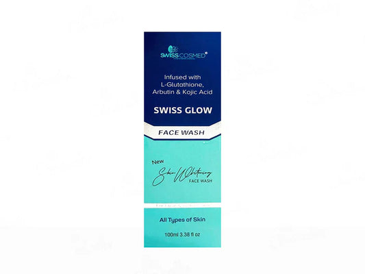 Swisscosmed SwissGlow Skin Whitening Face Wash(100 ml)